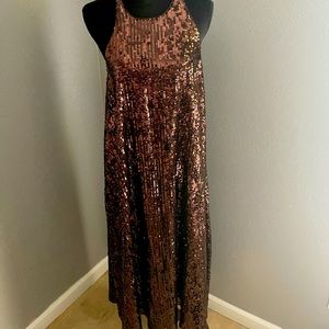 Zara sequin dress